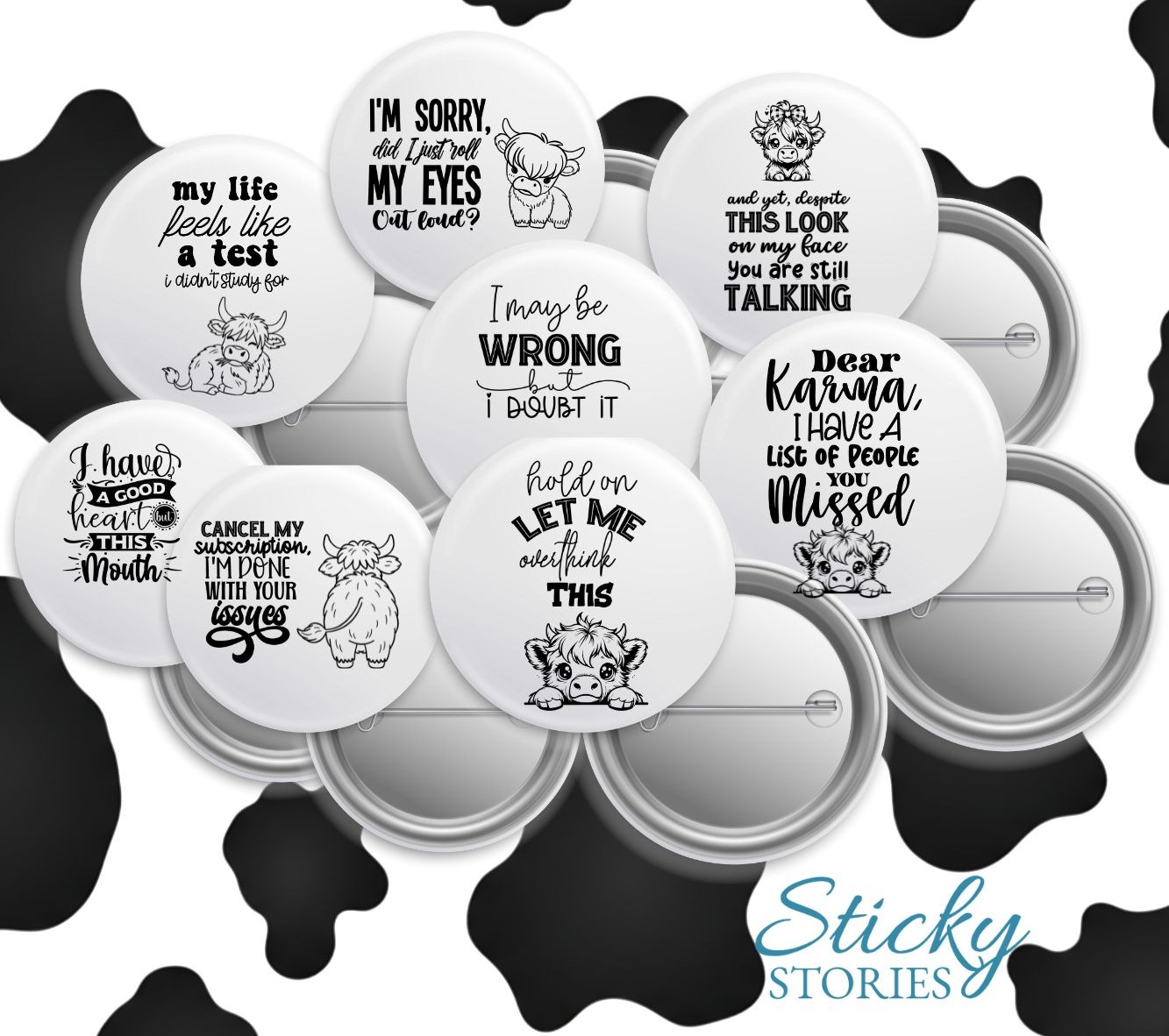 ustom 59mm Magnets, Badges, Mirrors & Bottle Openers