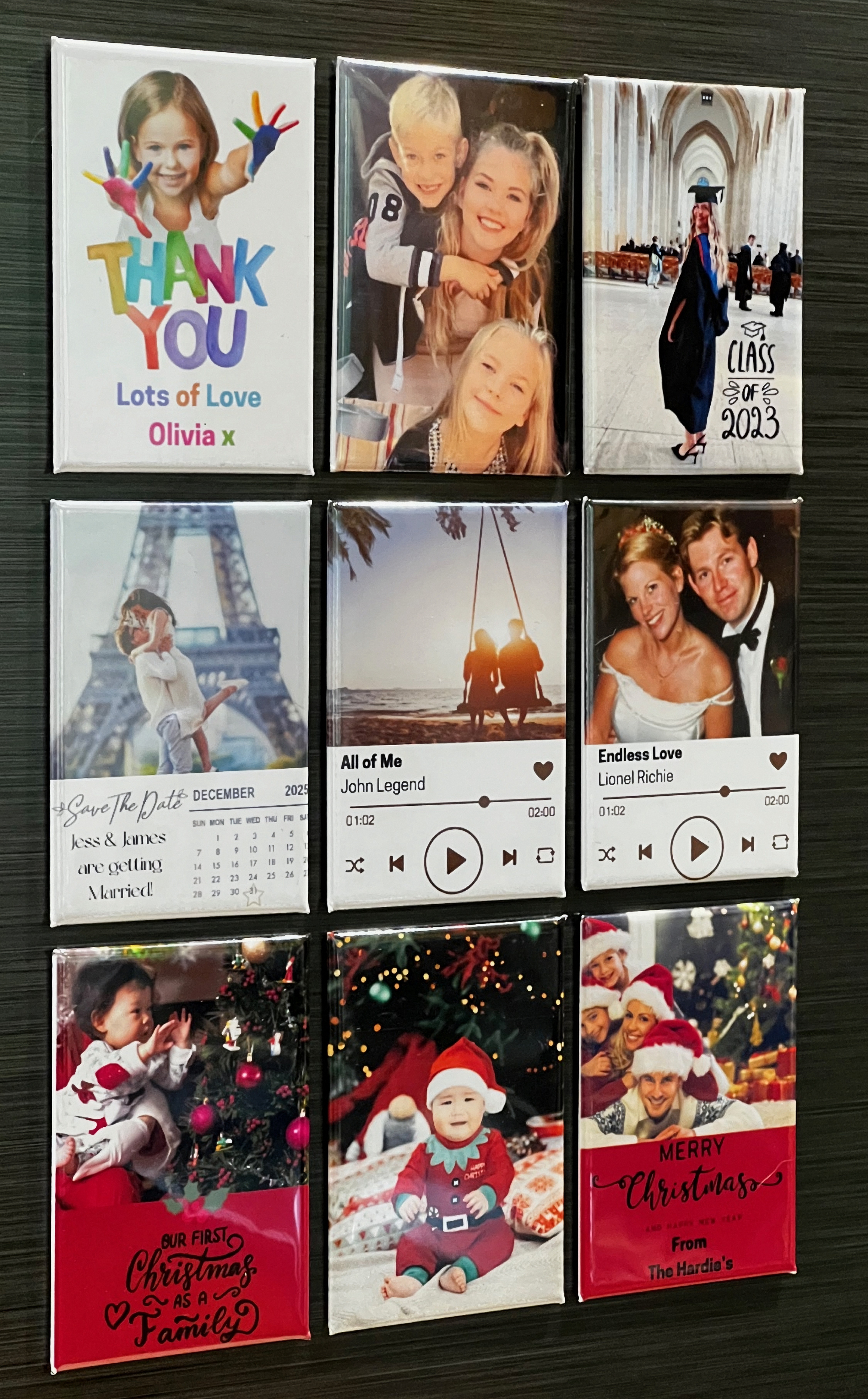 Custom 2"x3" Photo Magnets for ALL Occasions