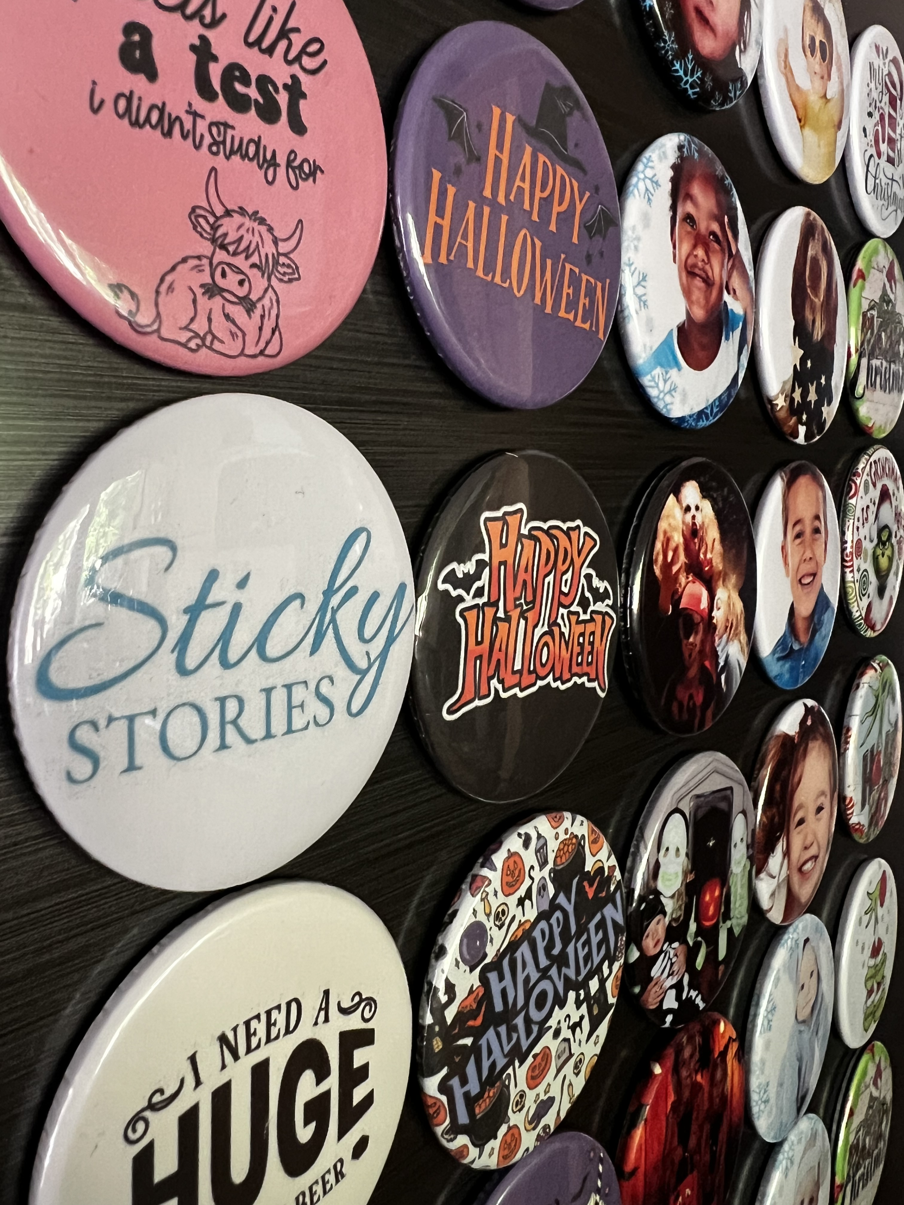 ustom 59mm Magnets, Badges, Mirrors & Bottle Openers