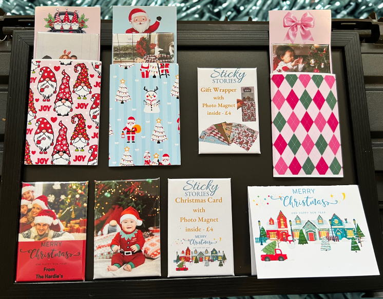 Christmas Card & Custom Magnet