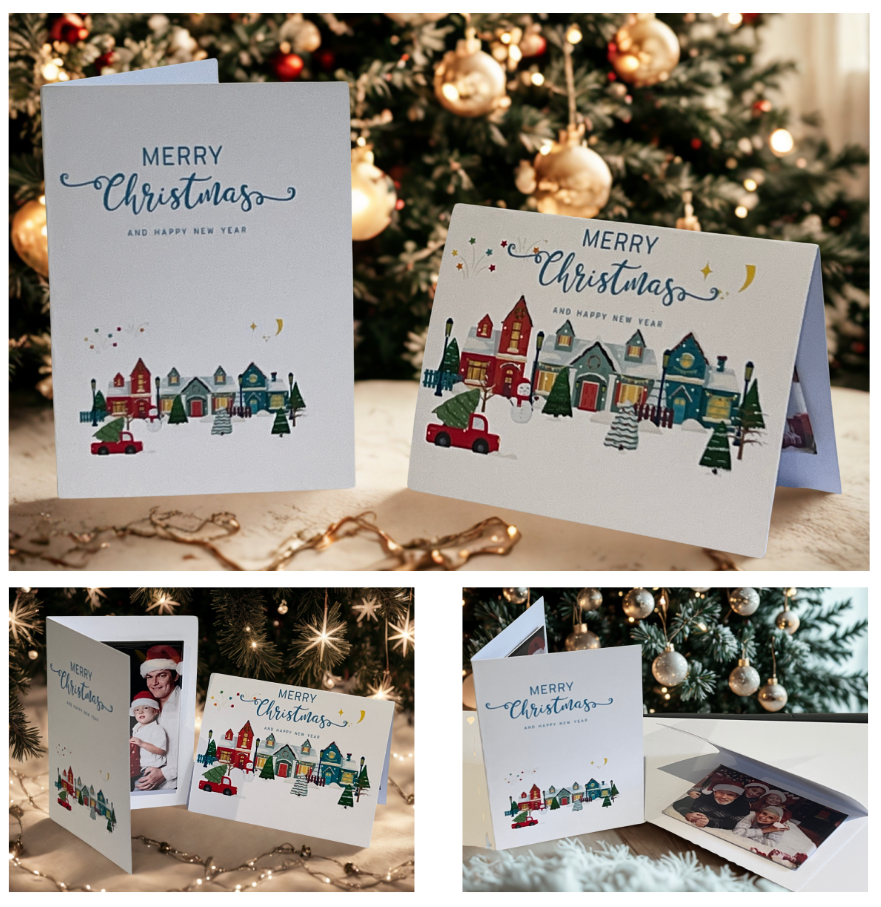 Christmas Card & Custom Magnet